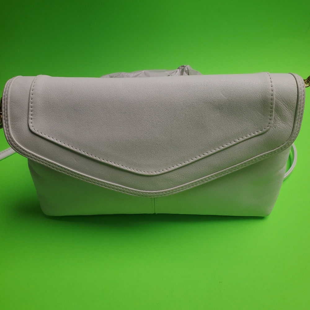 Cabin Creek white Leather Handbag Purse Shoulder Bag Crossbody